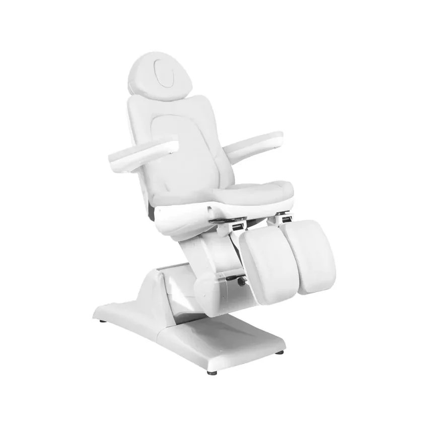 Fauteuil de pédicure électrique Azzurro 870s Pedi 3 moteurs blanc