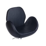 Chaise de barbier ALTO BH-6952 noire