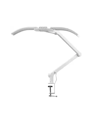 Lampe de manucure Glow L05 incurvée blanche pour table