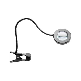 Lampe loupe LED Snake noire