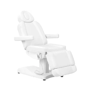 Fauteuil de soins esthétiques - Azzurro 803D 3 moteurs blanc