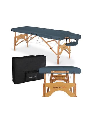 Table de massage portable Aura Matt Touch K102 Bleu