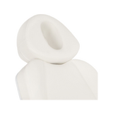 Fauteuil cosmétique pivotant électrique Azzurro 869A, 4 moteurs, blanc