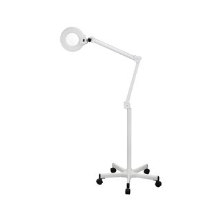 Lampe loupe - Élargissez avec un support au sol