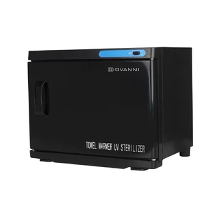 Chauffe-serviettes avec stérilisateur UV 23 litres Noir