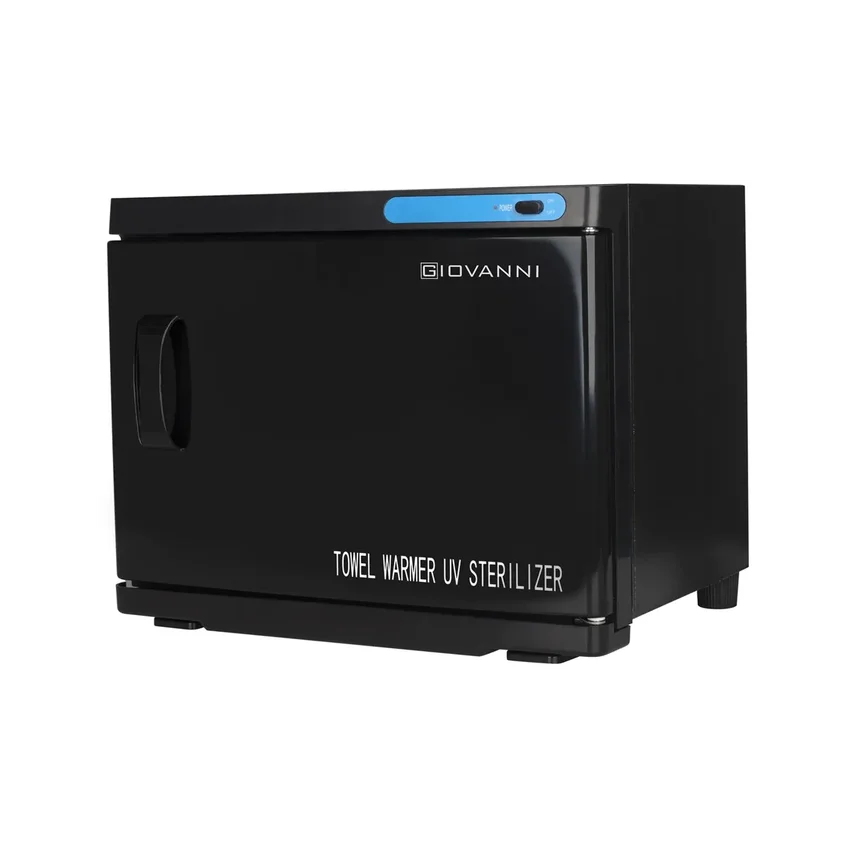 Chauffe-serviettes avec stérilisateur UV 23 litres Noir