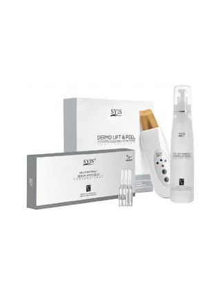 Gommage cutané – Peeling ultrasonique à domicile – Kit avec gel et ampoules de vitamines