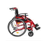 Fauteuil roulant léger avec cadre en aluminium - Seulement 13,7 kg - Pliable