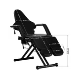 Fauteuil de tatouage électrique Pro Ink 610 noir