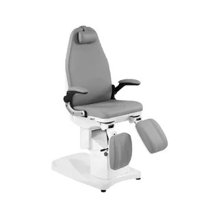 Fauteuil de podologie Azzurro 709A 3 moteurs gris