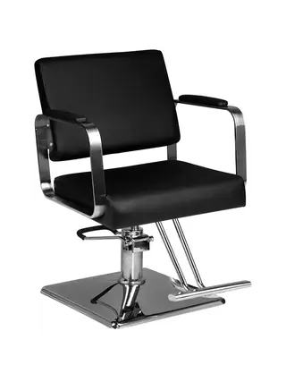 Fauteuil client pour coiffeur HS202 noir