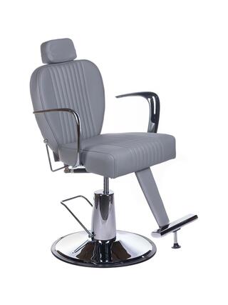 Chaise de barbier OLAF Retro BH-3273 Gris