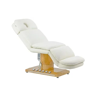 Fauteuil de coiffure électrique Sillon Cloud 3 moteurs couleur crème