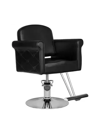 Chaise client chaise de coiffure hs69 noir