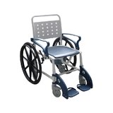 Fauteuil roulant de douche et chaise percée 3 en 1 - SANI