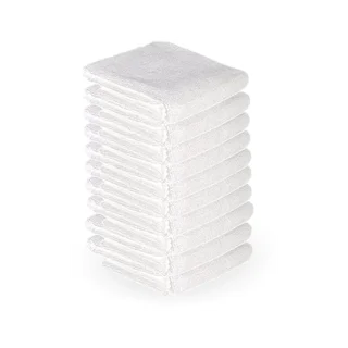 Serviettes pour sèche-serviettes - 73x40cm 10 pièces blanc
