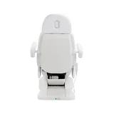 Fauteuil électrique Azzurro Lux pour soins esthétiques 3 moteurs blanc
