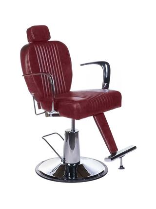 Chaise de barbier OLAF Retro BH-3273 Rouge