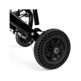 Fauteuil roulant de transport pliable avec poignée
