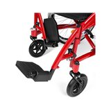 Fauteuil roulant léger avec cadre en aluminium - Seulement 13,7 kg - Pliable