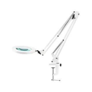 Lampe loupe de table GLOW 308 blanche