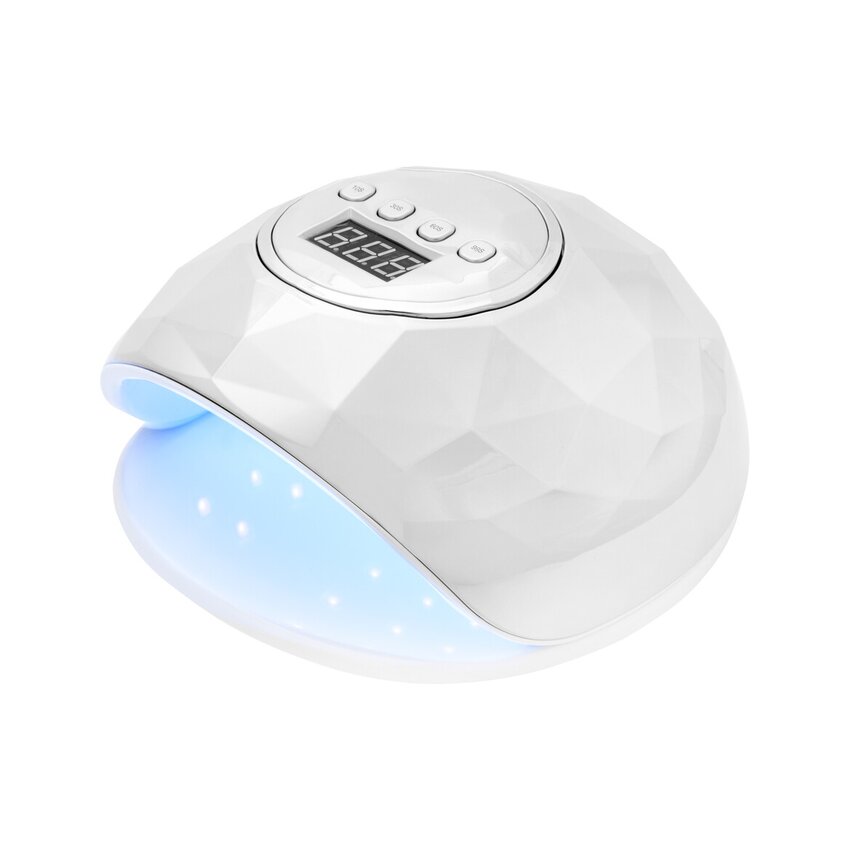 Lampe LED UV brillante 86W blanc/argent nacré
