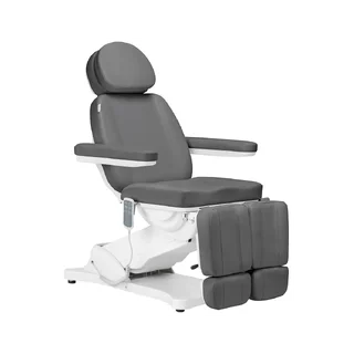 Fauteuil de pédicure électrique SILLON CLASSIC 3 moteurs gris