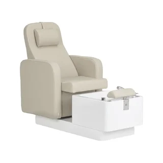 Fauteuil de pédicure SPA Sillon Crème Elysia