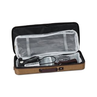 Chauffage portable en pierre et bâtons de bambou