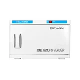 Chauffe-serviettes avec stérilisateur UV 16 litres Blanc