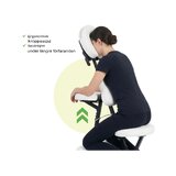 Fauteuil de massage énergétique - blanc