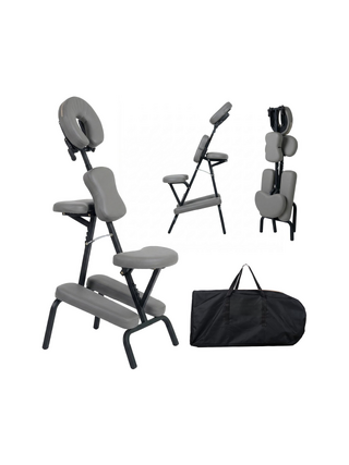 Fauteuil de massage énergétique - gris