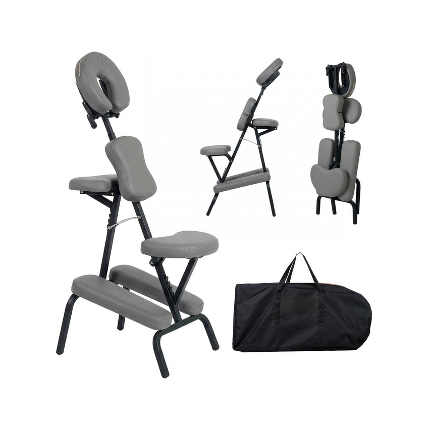 Fauteuil de massage énergétique - gris