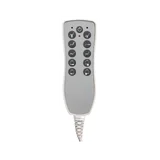 Fauteuil électrique Azzurro Lux pour soins esthétiques 5 moteurs blanc