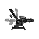 Fauteuil de tatouage électrique Pro Ink 606 noir
