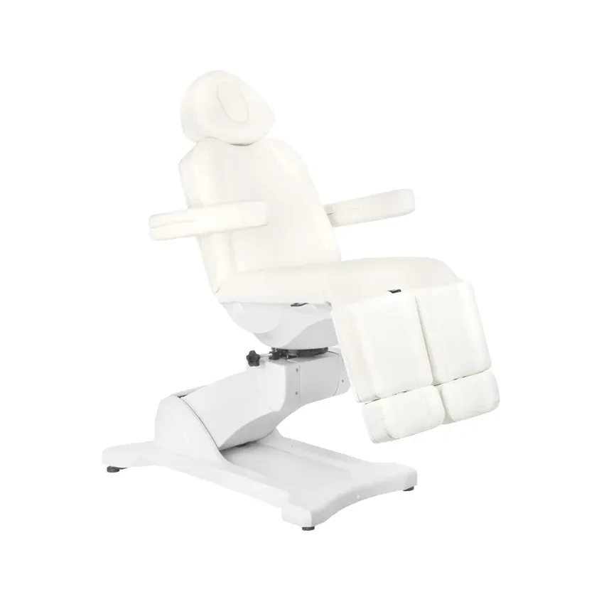 Fauteuil de pédicure électrique Azzurro 869a 5 moteurs 180 degrés - Blanc