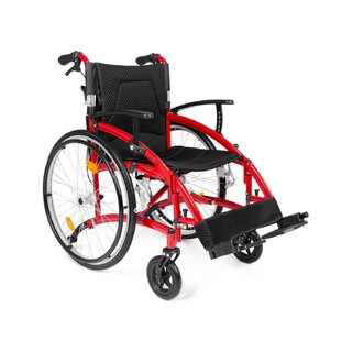 Fauteuil roulant léger avec cadre en aluminium - Seulement 13,7 kg - Pliable