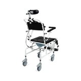 Fauteuil roulant de douche et chaise percée Tilt MASTER PLUS