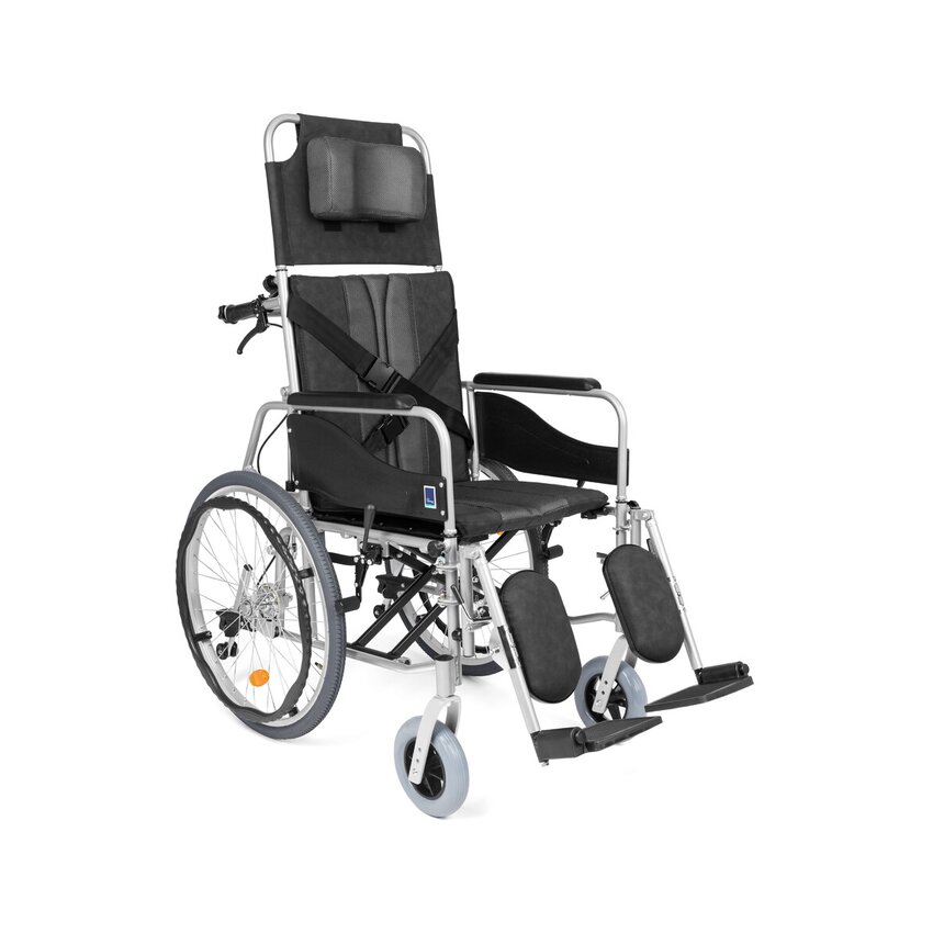 Fauteuil roulant inclinable en aluminium
