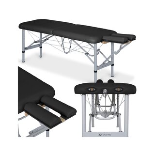 Chiro UltraLux 19, table chiropratique portable - Noir