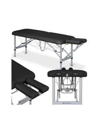 Chiro UltraLux 19, table chiropratique portable - Noir