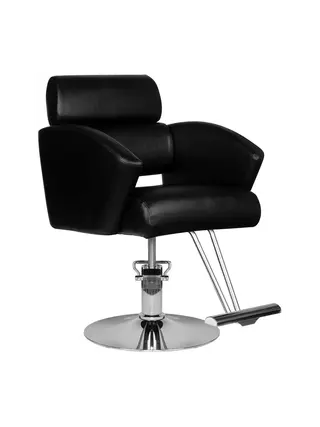 Chaise client pour coiffeur HS02 noire