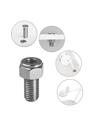 Support de loupe en acier inoxydable