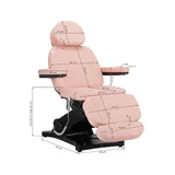 Fauteuil de soins électrique SILLON CLASSIC 3 moteurs rose
