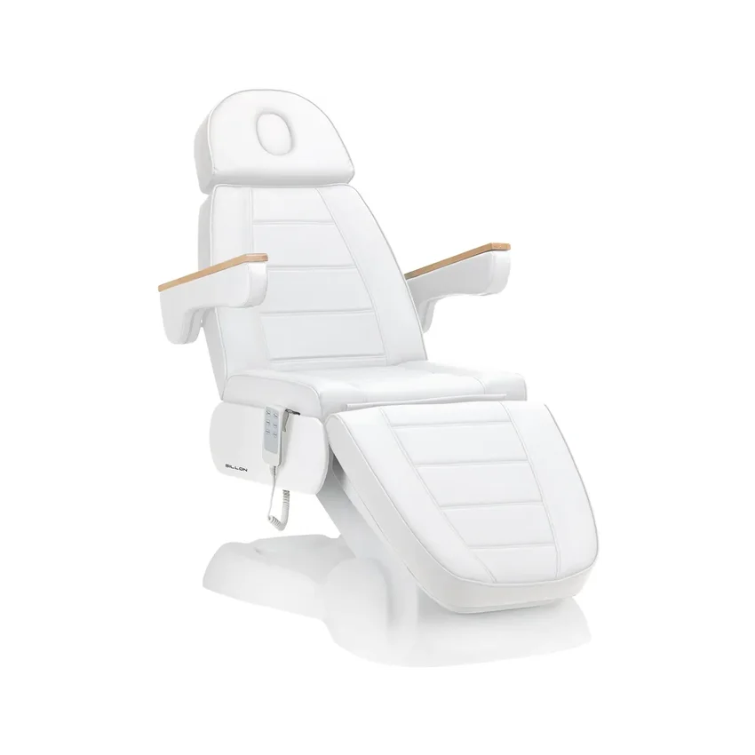 Fauteuil de soins électrique SILLON Lux 273b 3 moteurs blanc
