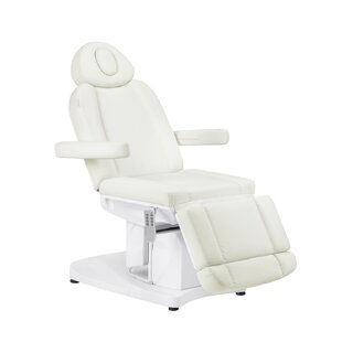 Fauteuil de coiffure électrique Azzurro 708A 4 moteurs blanc