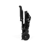 Fauteuil roulant de transport pliable avec poignée