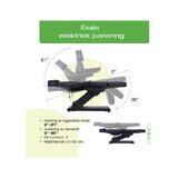 Fauteuil de soins électrique - Selia PRO 4 - noir