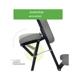 Fauteuil de massage énergétique - gris
