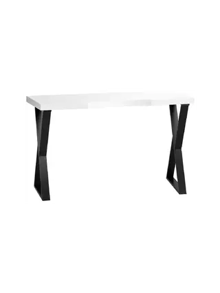 Coiffeuse Momo 04-BL - blanc noir